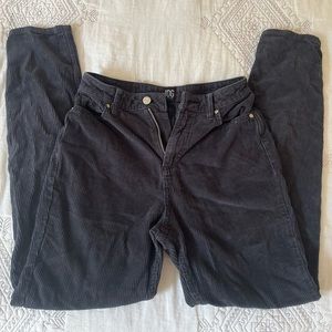 BDG urban outfitters black corduroy pants!